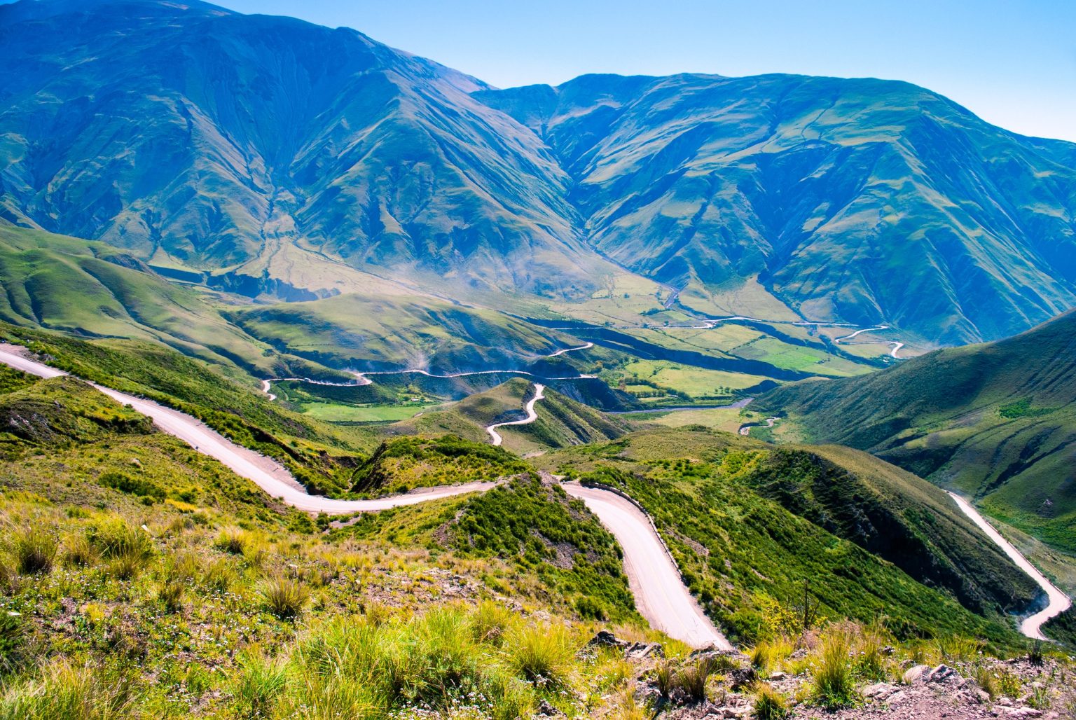 The Cuesta del Obispo mountain road, Salta