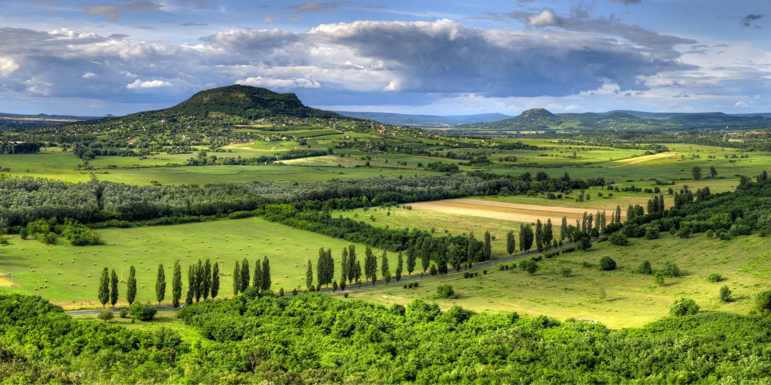 Badacsony and the Balaton Uplands above Lake Balaton, Hungary