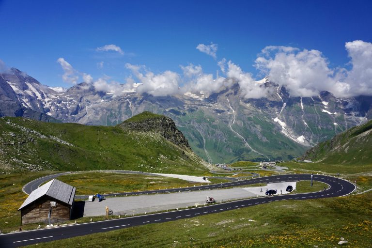 Grossglockner High Alpine Road winding through the Austrian Alps
