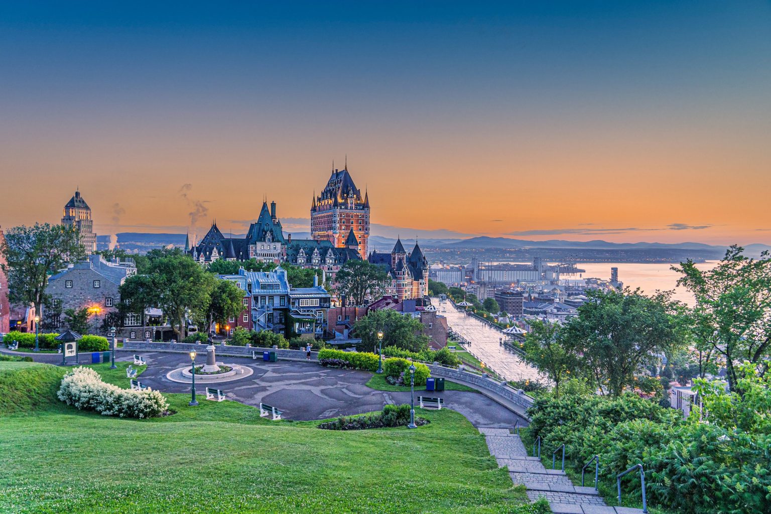 Dufferin Terrace and the Château Frontenac, Quebec City