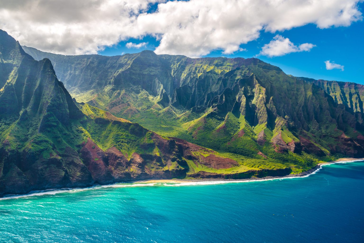The Na Pali Coast, Kauai