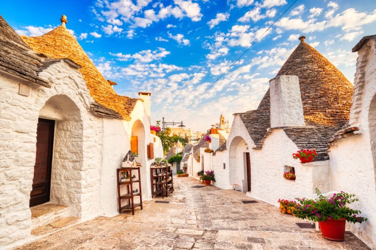 Trulli houses in Alberobello, Puglia