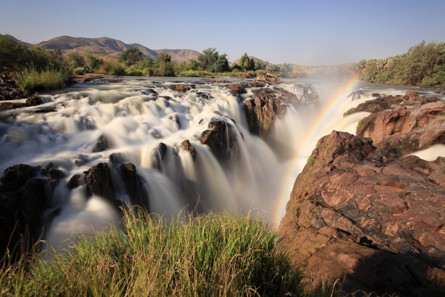 Epupa Falls on the Kunene river