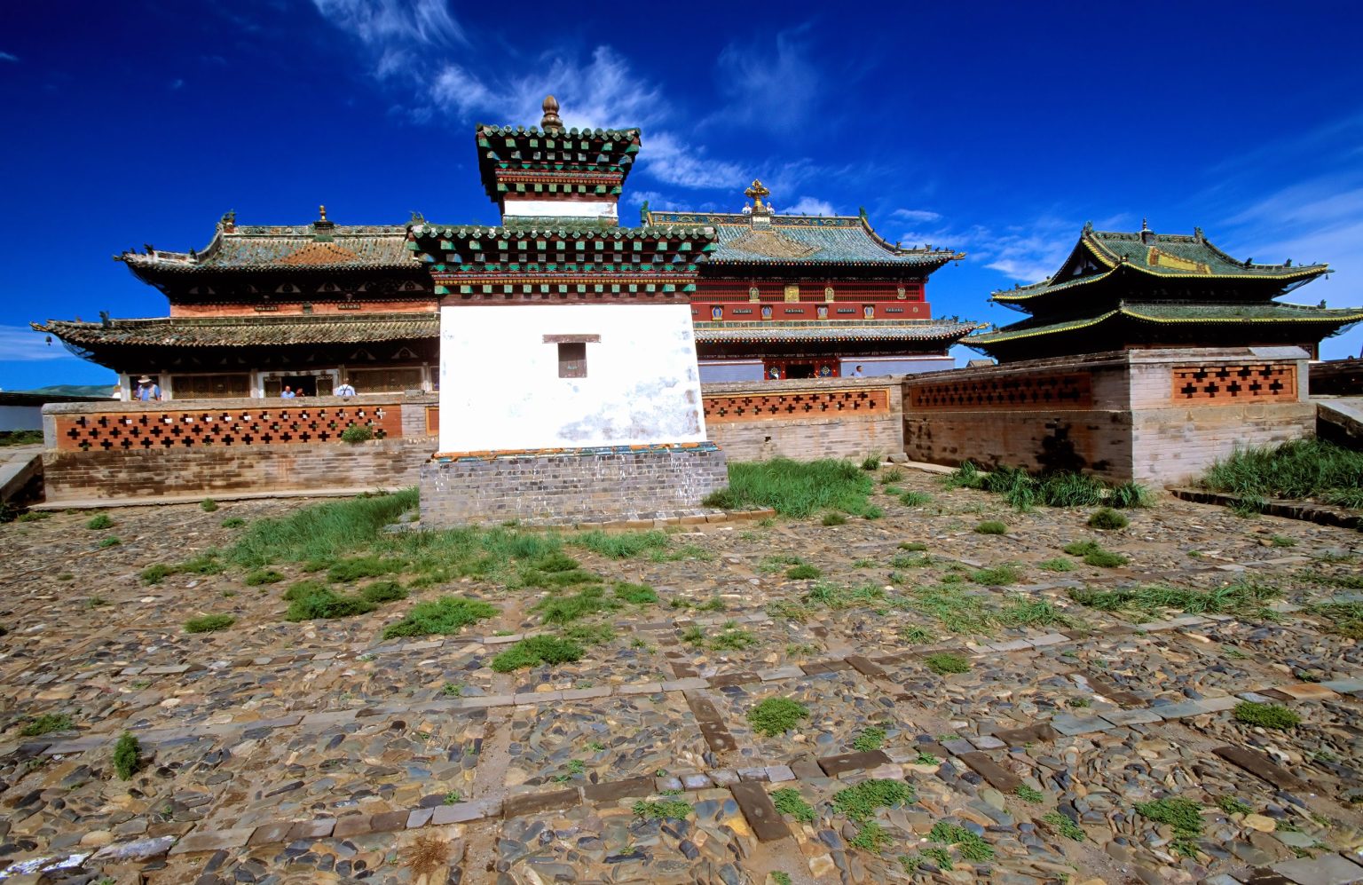 Erdene Zuu monastery at Karakorum, Mongolia