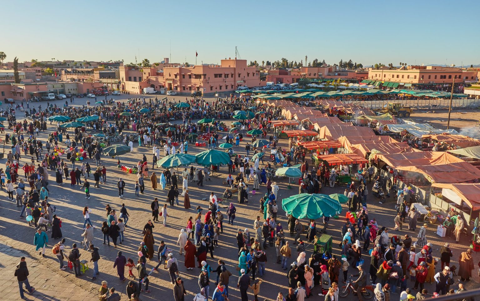 Jemaa el-Fnaa square in Marrakech