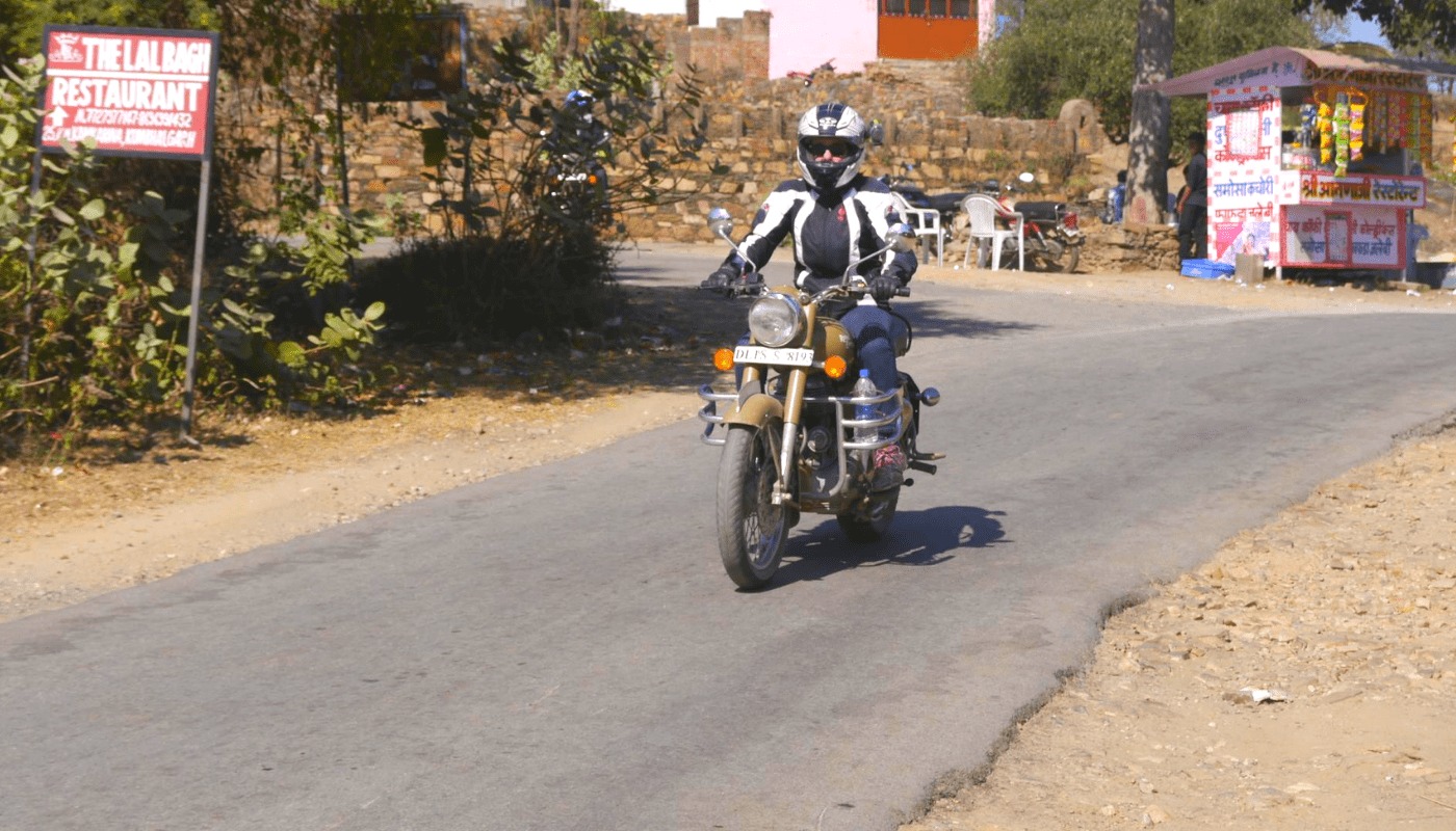 rajasthan riding the royal enfield 500cc classic desert storm