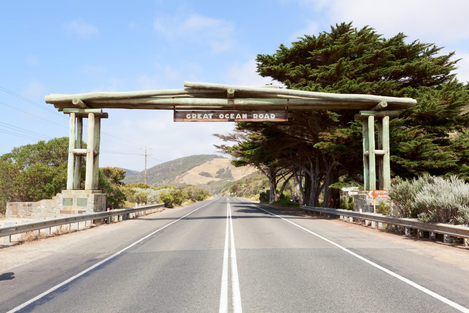 The Great Ocean Road memorial arch, Victoria
