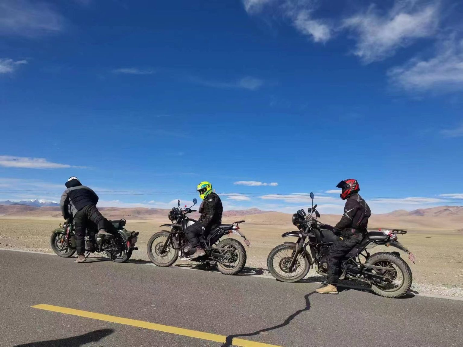 guided motorcycle tour in tibet