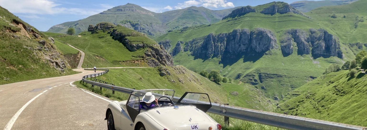Classic Car on Tour in North Spain